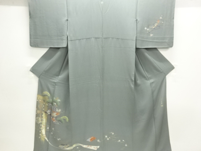 JAPANESE KIMONO / HOMONGI / JUKO-ORI / WOVEN BOOK